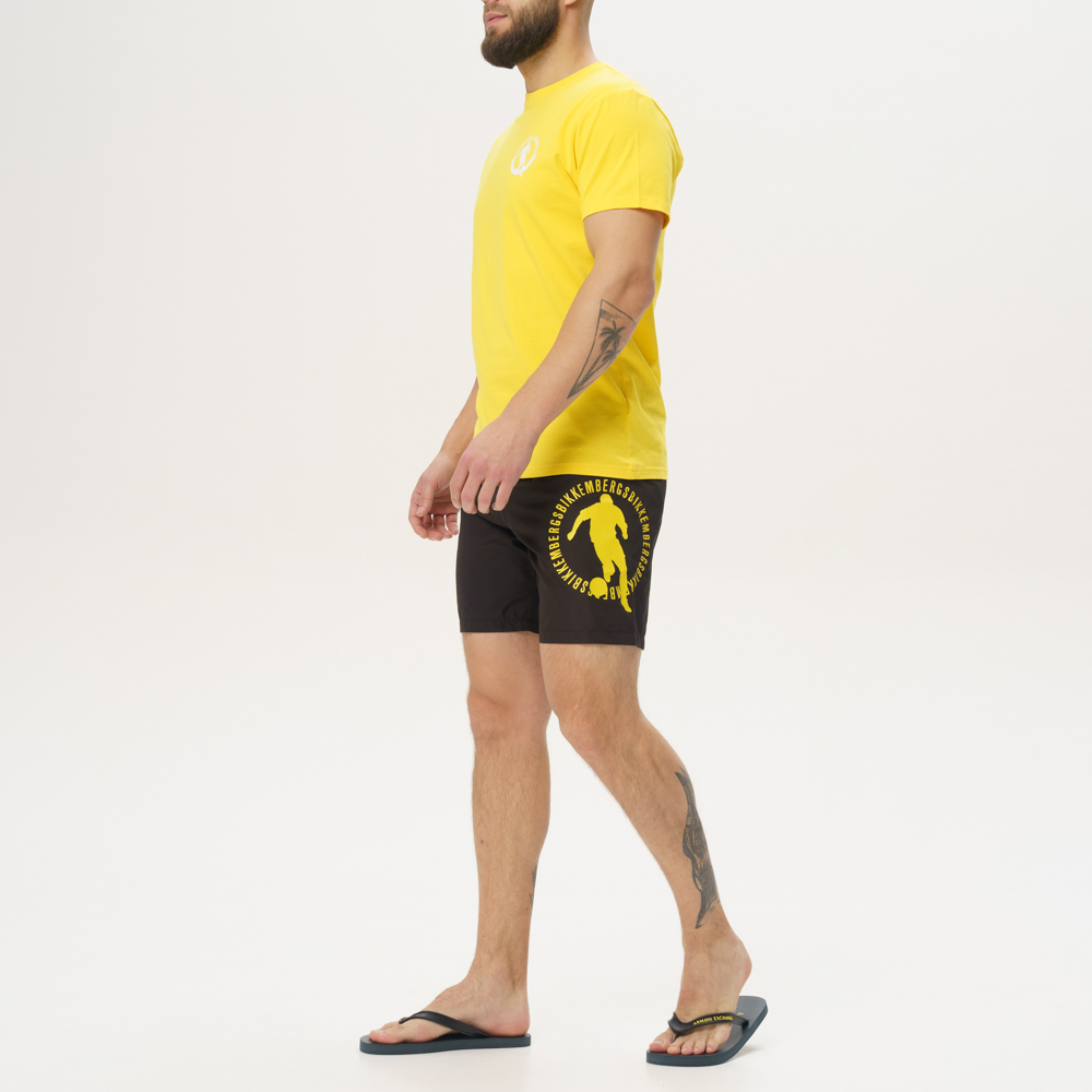 Шорты пляжные Bikkembergs 241BKK3MBM02 чер/жел
