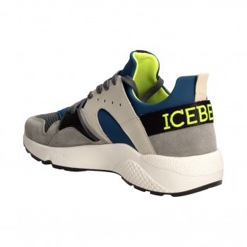 Кроссовки Iceberg 1053кож сер