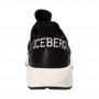Кроссовки Iceberg 1053кож чер/бел под