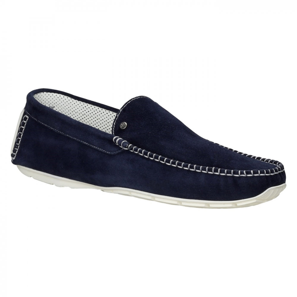 Мокасины Aldo Brue 0001замш син