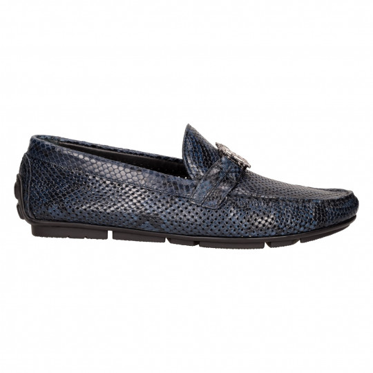 Мокасины Roberto Cavalli 4217кож син