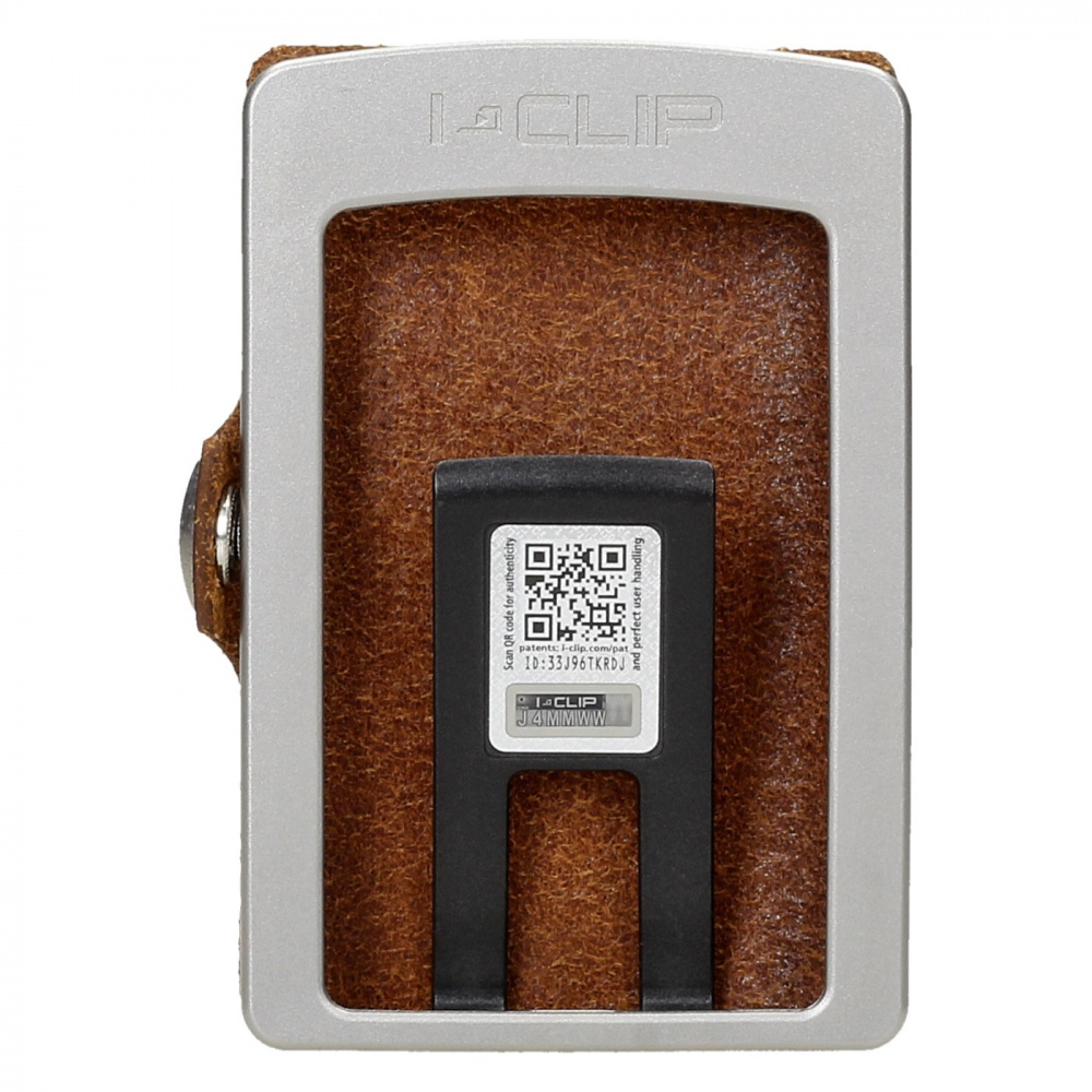 Гаманець I-Clip S-Serie Milanese Caramel