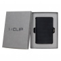 Гаманець I-Clip Stainless Steel Polished Milanese Black