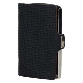 Кошелёк I-Clip Stainless Steel Polished Milanese Black