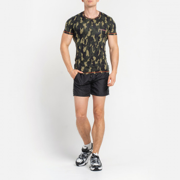 Футболка Bikkembergs P817 хаккі
