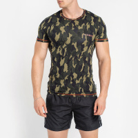 Футболка Bikkembergs P817 хаккі