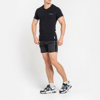 Футболка Bikkembergs P821-2000 чер/сер