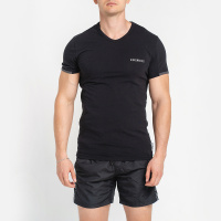 Футболка Bikkembergs P821-2000 чер/сер