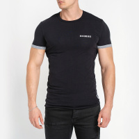 Футболка Bikkembergs P819-2000 чер/бел