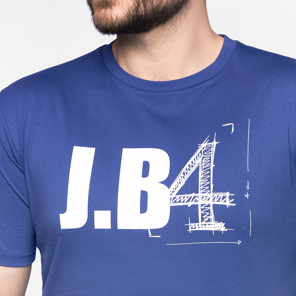Футболка J.B4 Just Before 7MF0633 син
