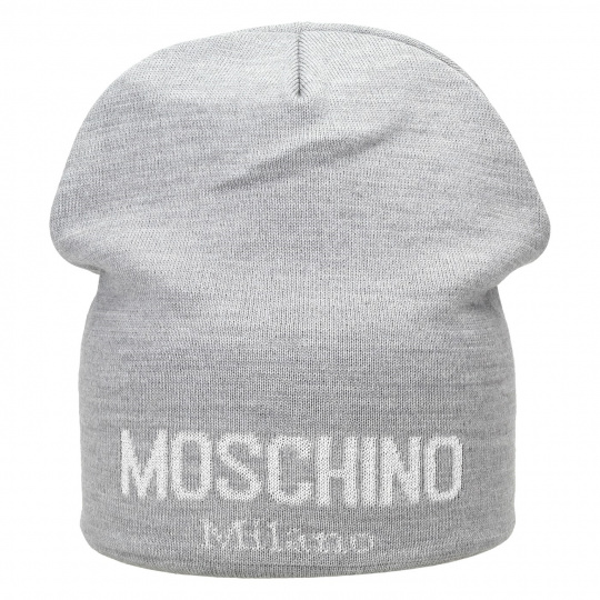 Шапка Moschino 65294M2362сер