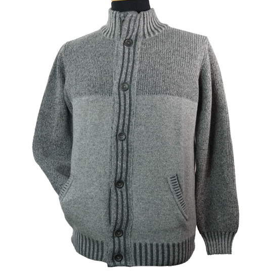 Кофта Umberto Vallati 1340 7200 9001 сер
