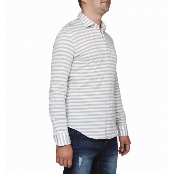 Рубашка XACUS 41466-001беж