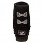 Угги UGG 5825чёр замш 2 банта