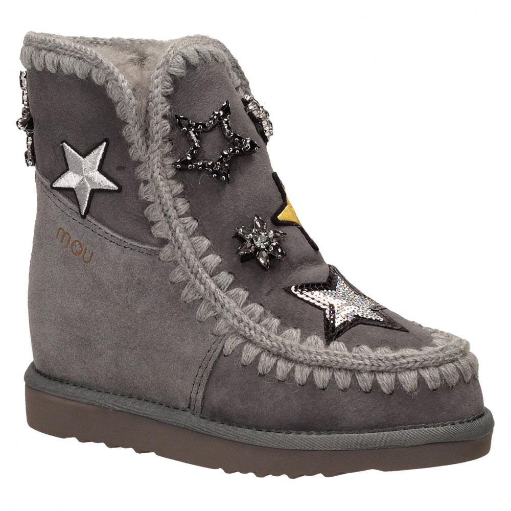Угги UGG 1888-8замш сер