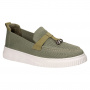 Слипоны DOMINO.SHOES 221олив
