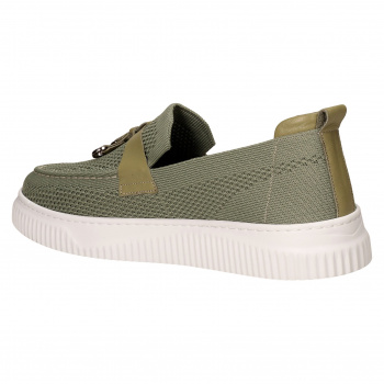 Слипоны DOMINO.SHOES 221олив