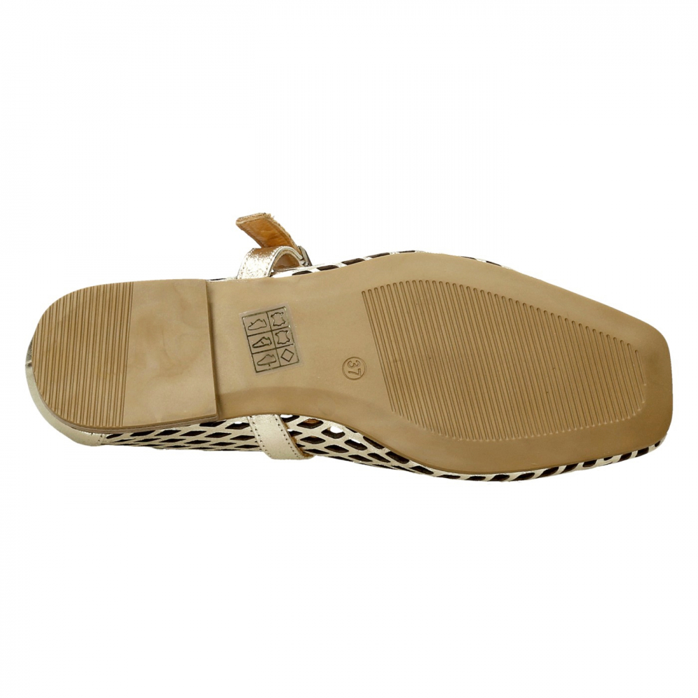 Балетки DOMINO.SHOES 064-00301-2041зол