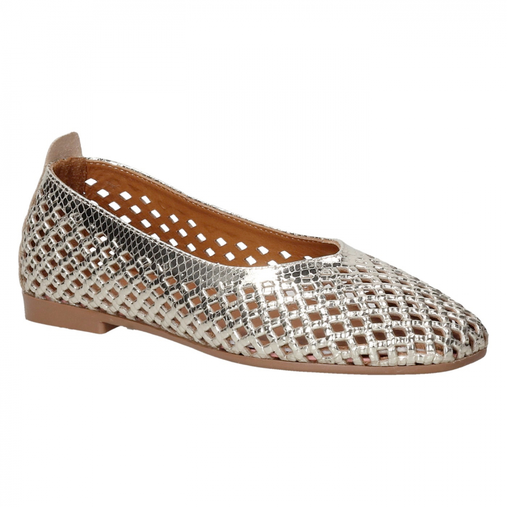 Балетки DOMINO.SHOES 432-55зол