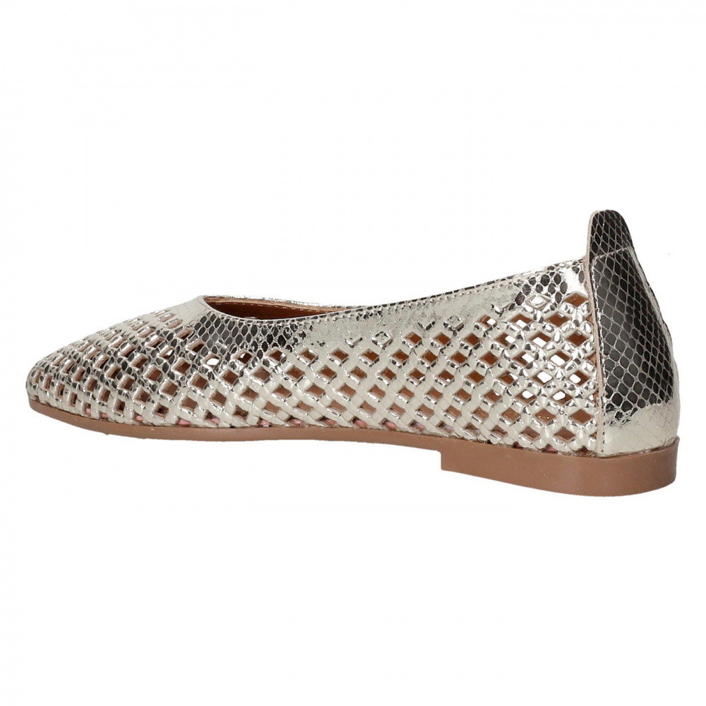 Балетки DOMINO.SHOES 432-55зол