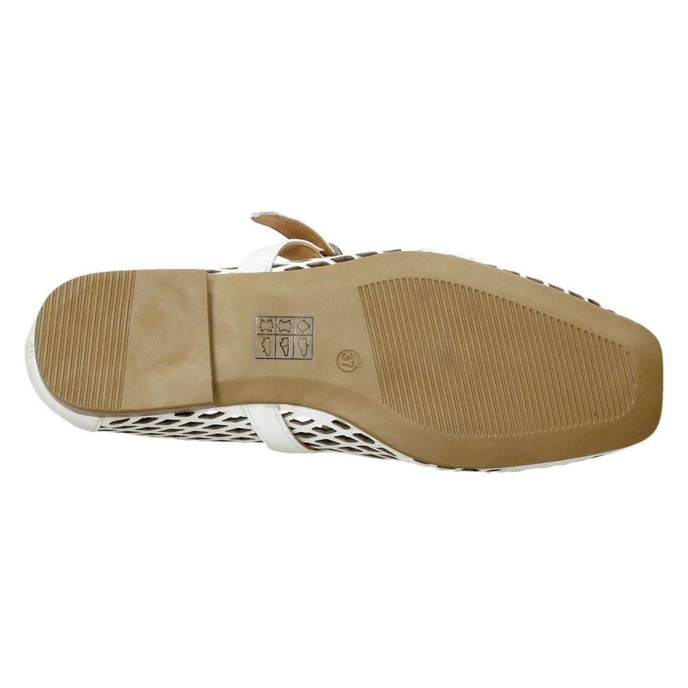 Балетки DOMINO.SHOES 064-00301-6012бел