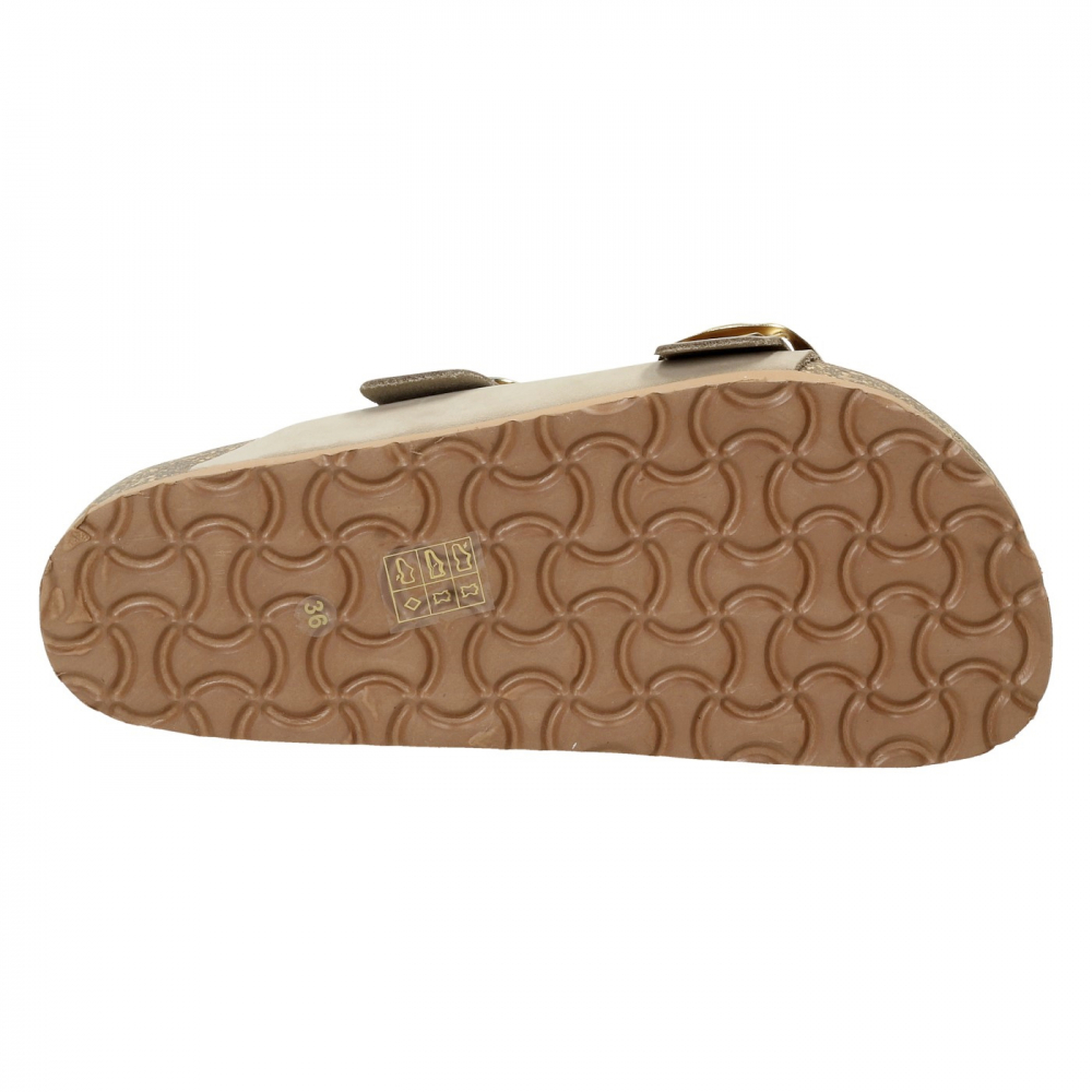 Шльопанці DOMINO.SHOES 205беж