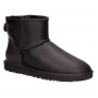 Уггі UGG 1016222BLK-1м чор шкіра